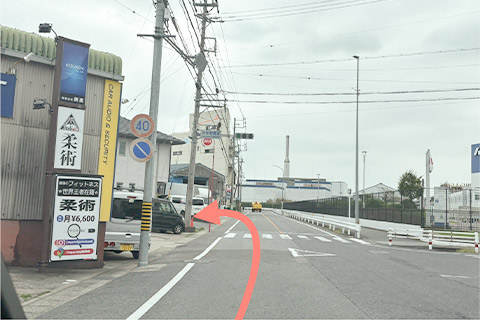 県道48号線(東側)岡崎方面