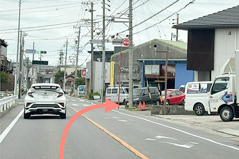 県道48号線(西側)安城方面